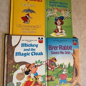 VTG 1960s collectible Disney Mickey Mouse Big Mac Barney Beagle Brer Rabbit Book